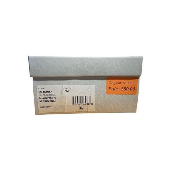 Sole Society Ronya Pump Leather Brown Snake Print Pointed Toe Heel Women’s Sz 6M - Picture 8 of 8